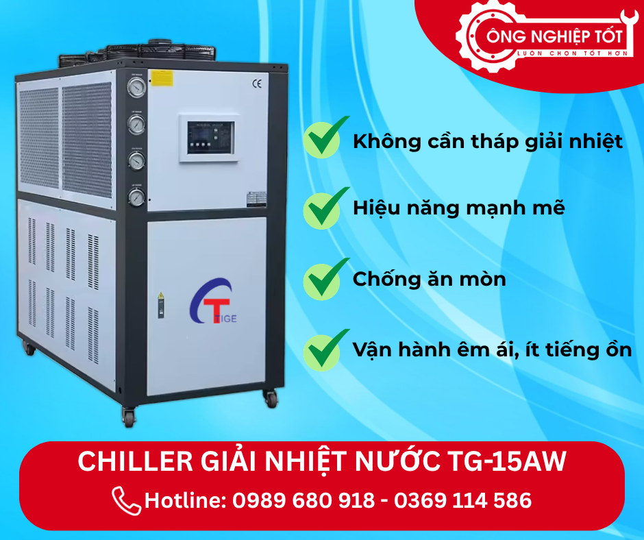 Những ưu điểm nổi bật của Chiller TG-15AW